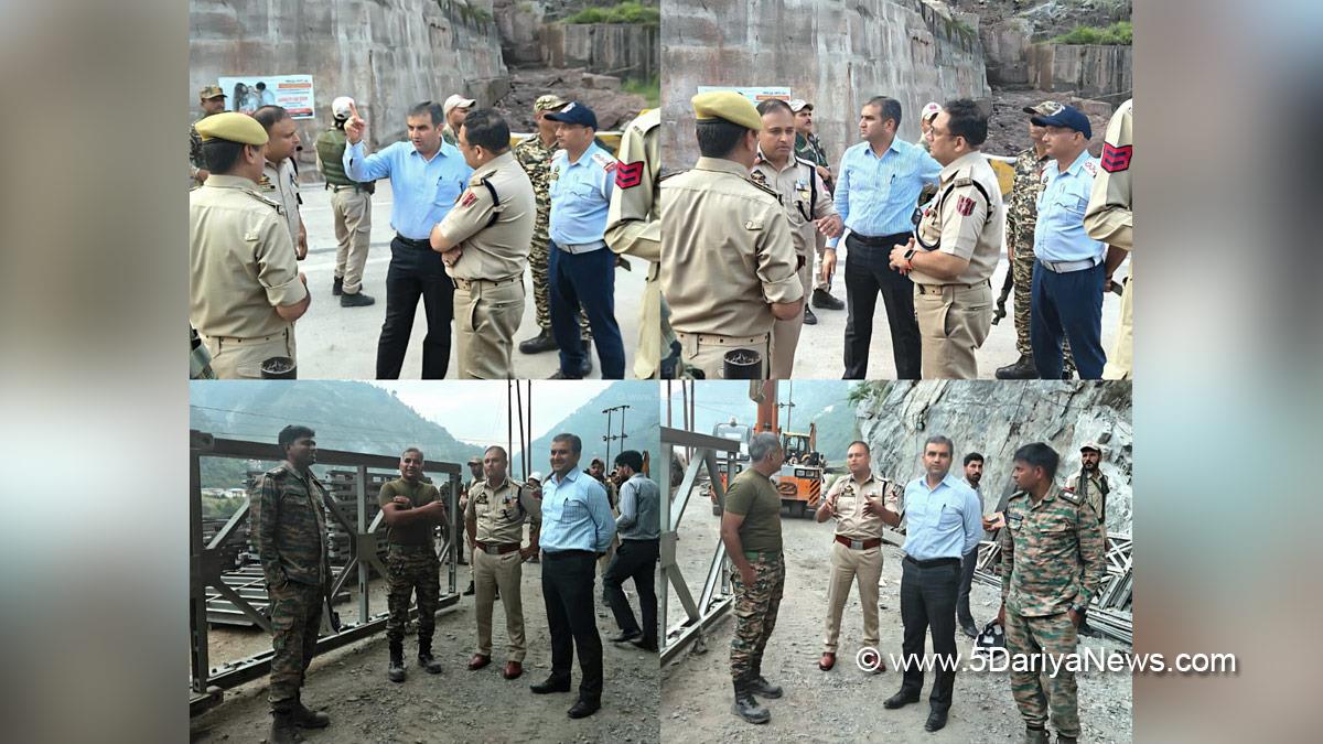 Mohammad Alyas Khan, Ramban, Deputy Commissioner Ramban, Kashmir, Jammu And Kashmir, Jammu, District Administration Ramban, Arun Gupta, SSP Ramban
