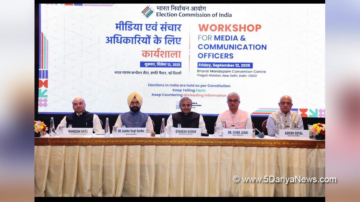 Gyanesh Kumar, Election Commission of India, ECI, Election Commissioner of India, Dr Sukhbir Singh Sandhu, Dr Vivek Joshi