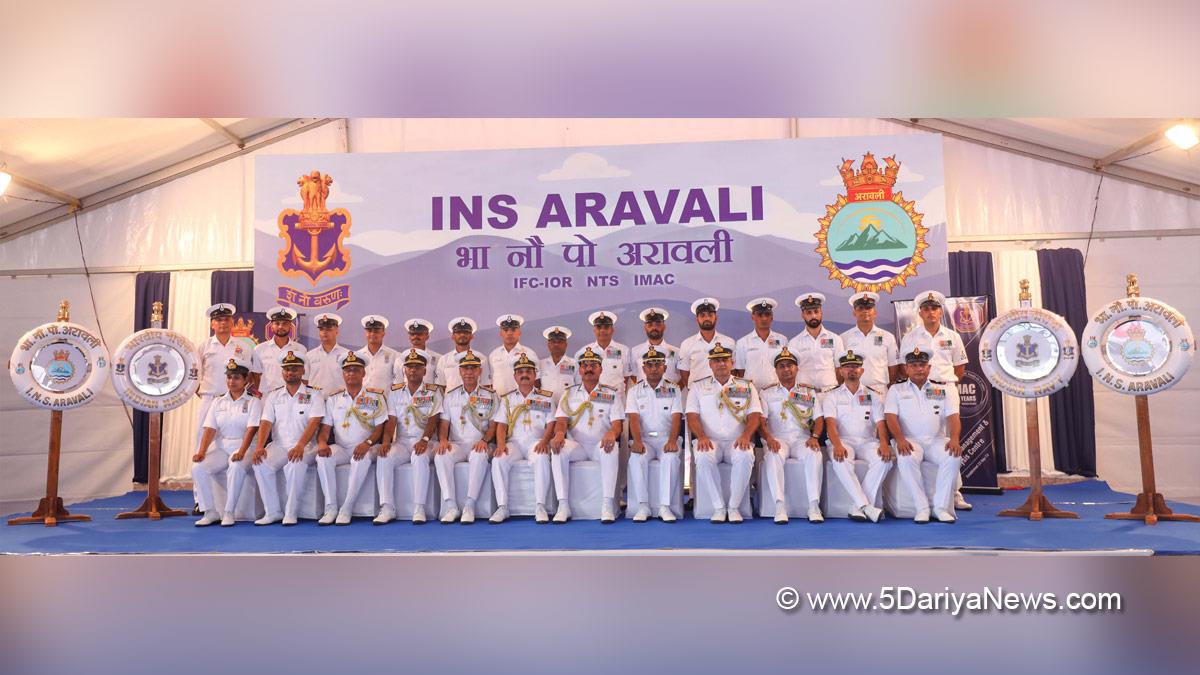 Military, Navy, Indian Navy, INS Aravali, Adm Dinesh K Tripathi, Chief of the Naval Staff