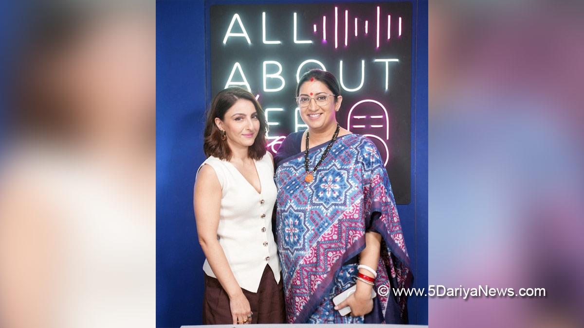 Bollywood, Entertainment, Mumbai, Actress, Cinema, Hindi Films, Movie, Mumbai News, Heroine, Soha Ali Khan, Smriti Irani, Smriti Zubin Irani, BJP, Bharatiya Janata Party