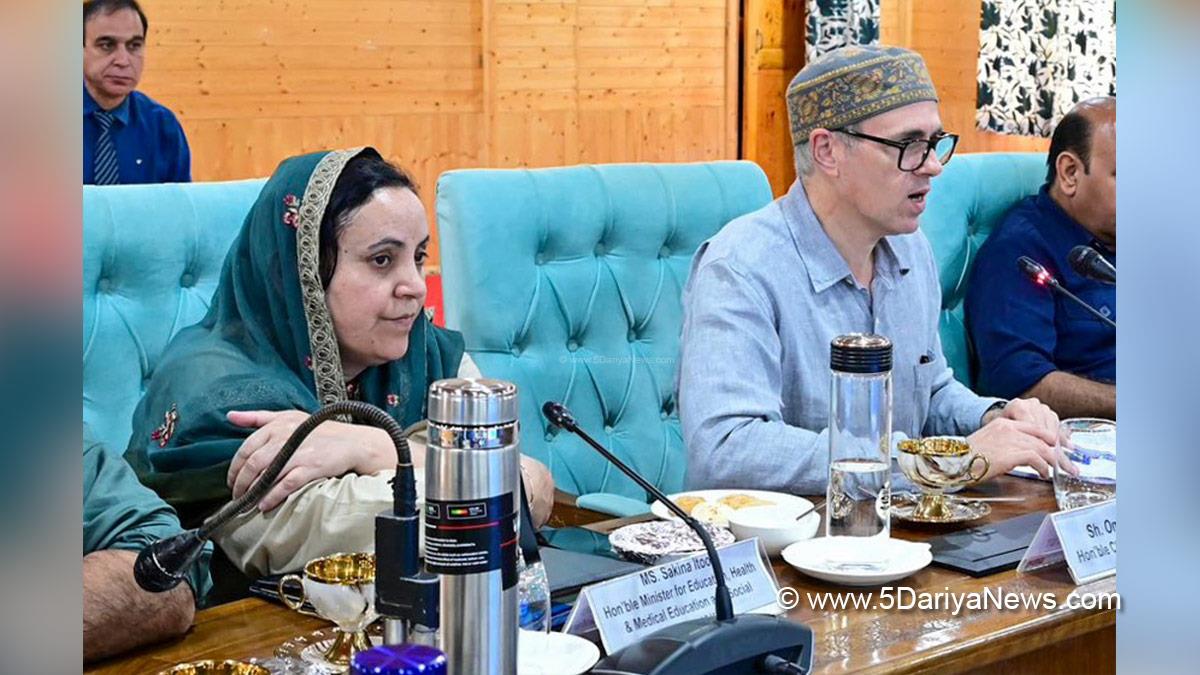 Omar Abdullah, Chief Minister of JK, Jammu and Kashmir National Conference, National Conference, Srinagar, Kashmir, Jammu And Kashmir, Jammu, Sakeena Itoo