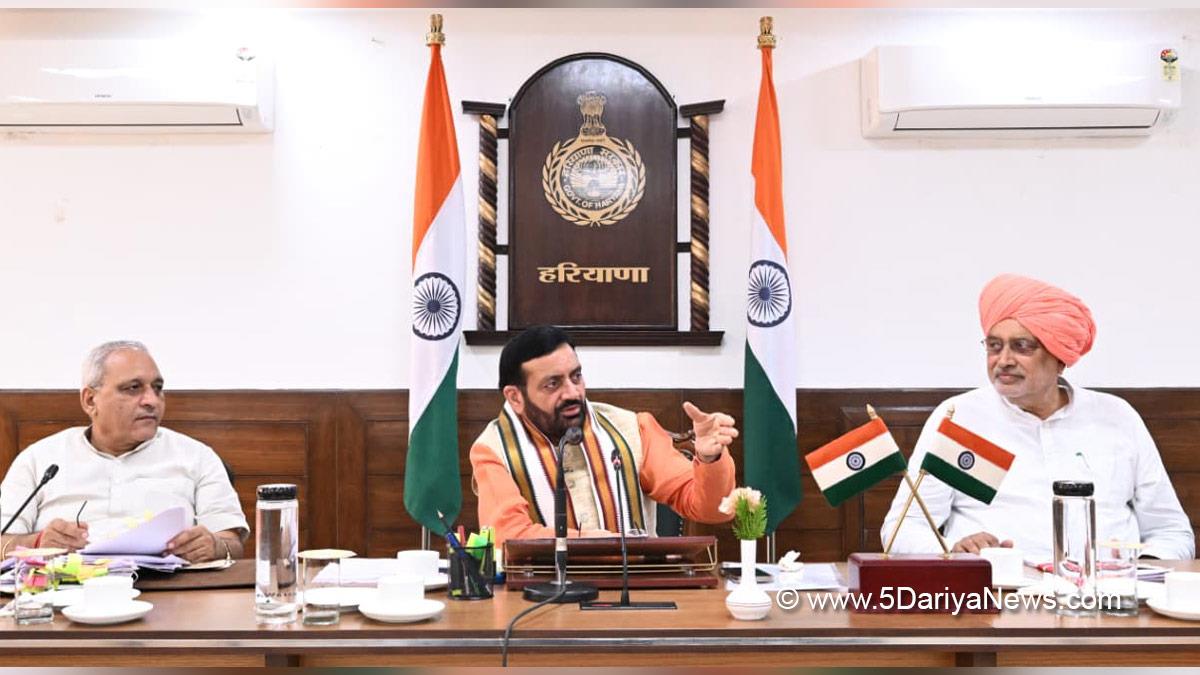 Nayab Singh Saini, Haryana, Bharatiya Janata Party, BJP, Haryana Chief Minister, Chief Minister of Haryana, BJP Haryana, Ranbir Gangwa, Ranbir Singh Gangwa, Shyam Singh Rana, High Powered Purchase Committee, HPPC, High Powered Works Purchase Committee, HPWPC