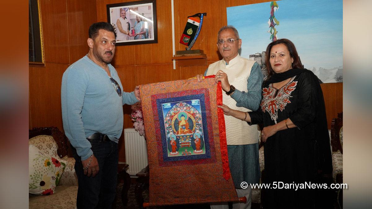 Salman Khan, Bollywood, Entertainment, Mumbai, Actor, Cinema, Hindi Films, Movie, Mumbai News, Lieutenant Governor of Ladakh, Kavinder Gupta