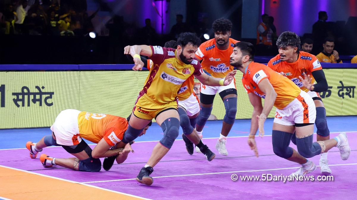 Sports News, Kabaddi, Pro Kabaddi League, PKL, Gaurav Khatri, Vishal Bharadwaj, Puneri Paltan, Telugu Titans