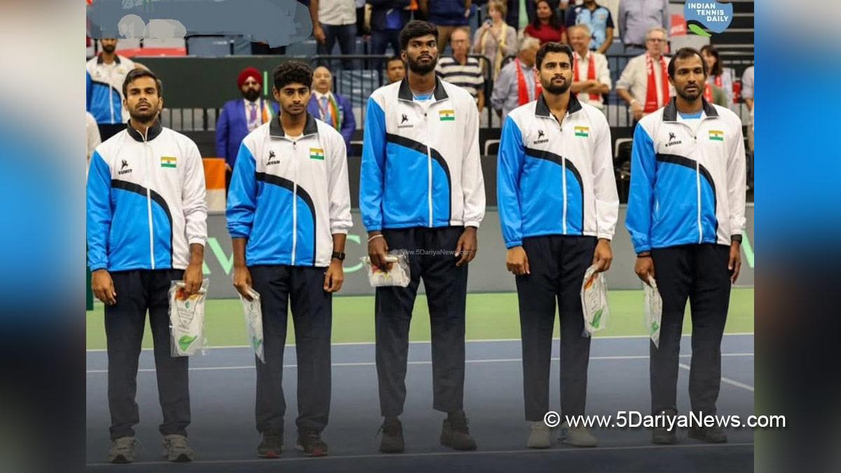 Sports News, Tennis, Tennis Player, Sumit Nagal, Swiss Tennis Arena, Davis Cup