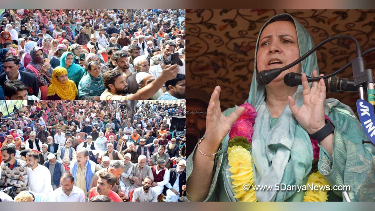 Sakeena Itoo, Sakina Itoo, Jammu and Kashmir National Conference, National Conference, Kashmir, Jammu And Kashmir, Jammu