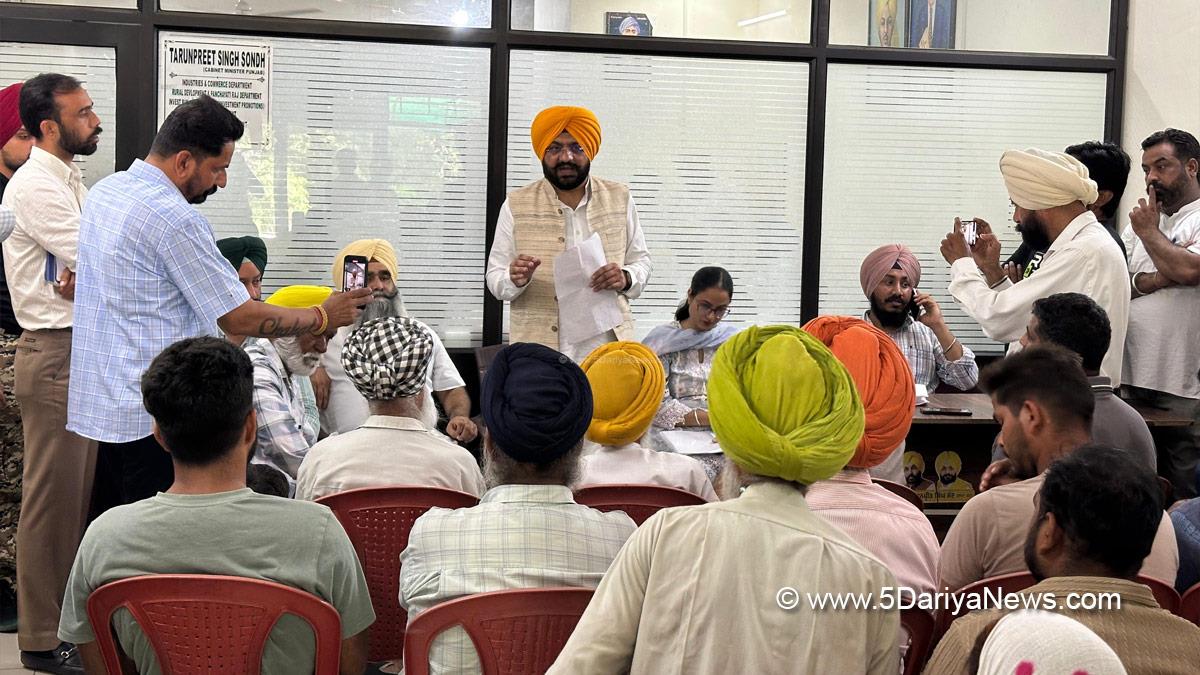 Tarunpreet Singh Sond, Khanna, AAP, Aam Aadmi Party, Aam Aadmi Party Punjab, AAP Punjab