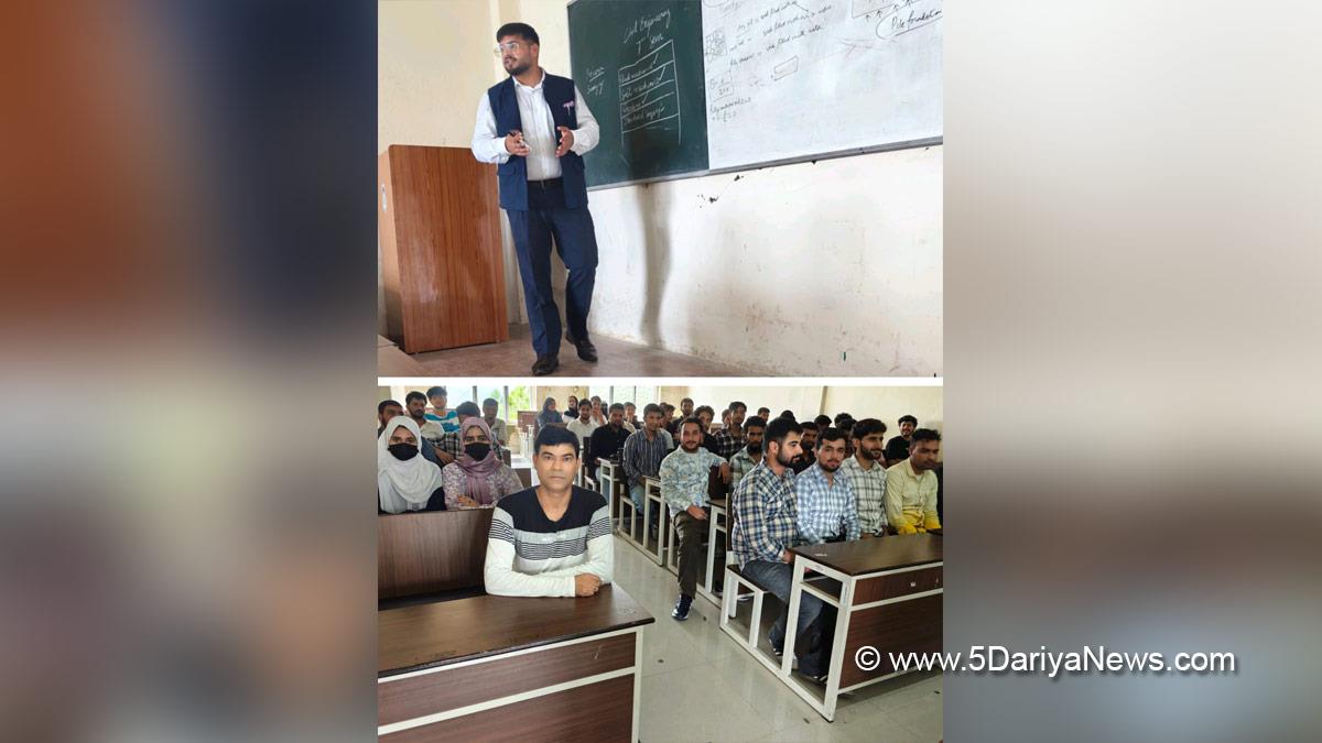 Abhishek Sharma, Rajouri, DC Rajouri, Deputy Commissioner Rajouri, Kashmir, Jammu And Kashmir, Jammu, District Administration Rajouri, Baba Ghulam Shah Badshah University, BGSBU
