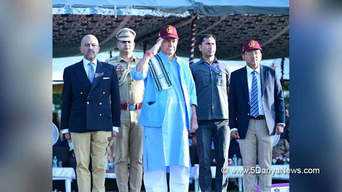 Manoj Sinha, Lieutenant Governor JK, Raj Bhavan, Jammu, Srinagar, Kashmir, Jammu And Kashmir, Jammu Kashmir Police