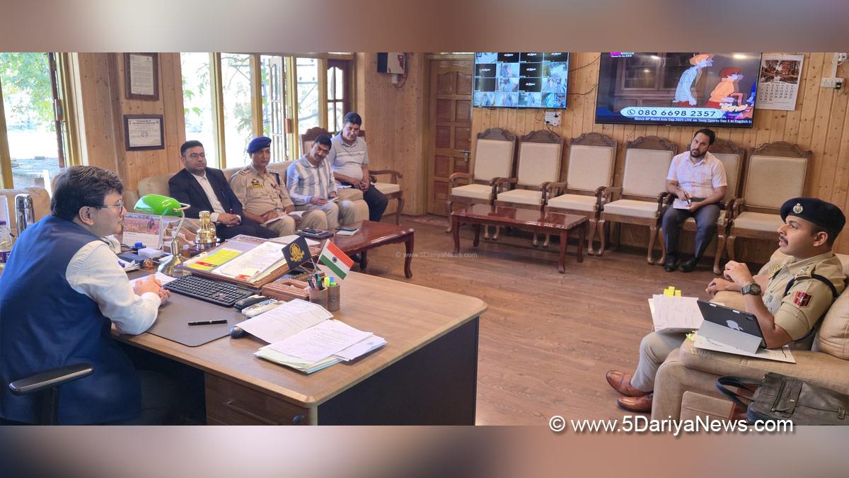 Minga Sherpa, Baramulla, DC Baramulla, Deputy Commissioner Baramulla, Kashmir, Jammu And Kashmir, Jammu, District Administration Baramulla, District Level Committee, DLC, Narcotic Drugs and Psychotropic Substances, NDPS