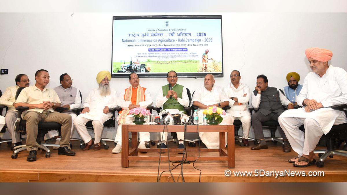 Shivraj Singh Chouhan, Shivraj Chauhan, BJP, Bharatiya Janata Party, National Agriculture Conference Rabi Abhiyan 2025