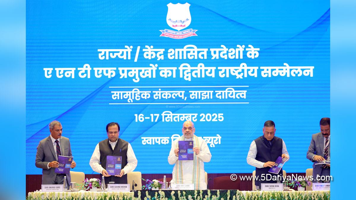 Amit Shah, Union Home Minister, BJP, Bharatiya Janata Party, Minister of Cooperation, Anti Narcotics Task Force, ANTF, Narcotics Control Bureau, NCB