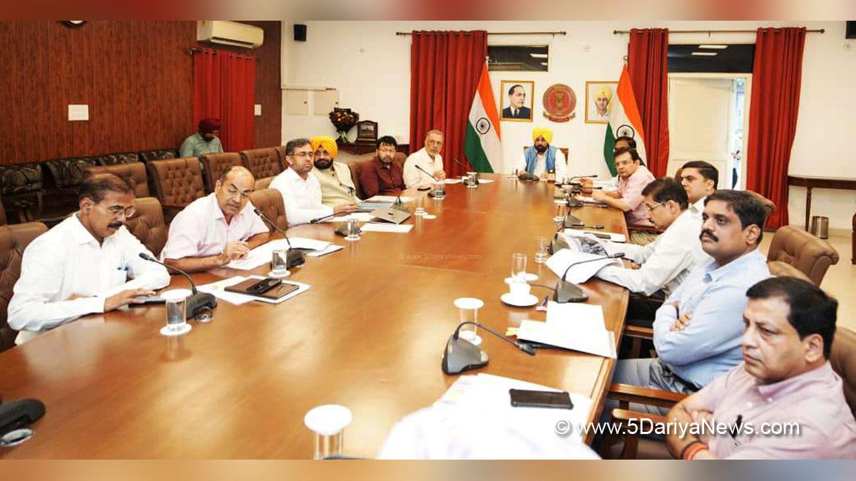Bhagwant Mann, Bhagwant Singh Mann, AAP, Aam Aadmi Party, Aam Aadmi Party Punjab, AAP Punjab, Government of Punjab, Punjab Government, Punjab, Chief Minister Of Punjab, Dr Balbir Singh, Tarunpreet Singh Sond, Dr Ravjot Singh, KAP Sinha, Chief Secretary of Punjab, Anurag Verma