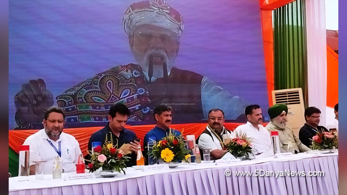 Jugal Kishore Sharma, Kashmir, Jammu And Kashmir, Jammu, Bharatiya Janata Party, BJP, BJP JK, Rakesh Minhas, Dr Rakesh Minhas, DC Jammu, Swasth Nari Sashakt Parivar Abhiyan, Government Hospital Gandhi Nagar