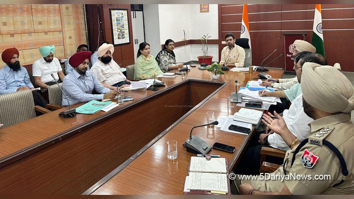 Sagar Setia, DC Moga, Deputy Commissioner Moga, Moga