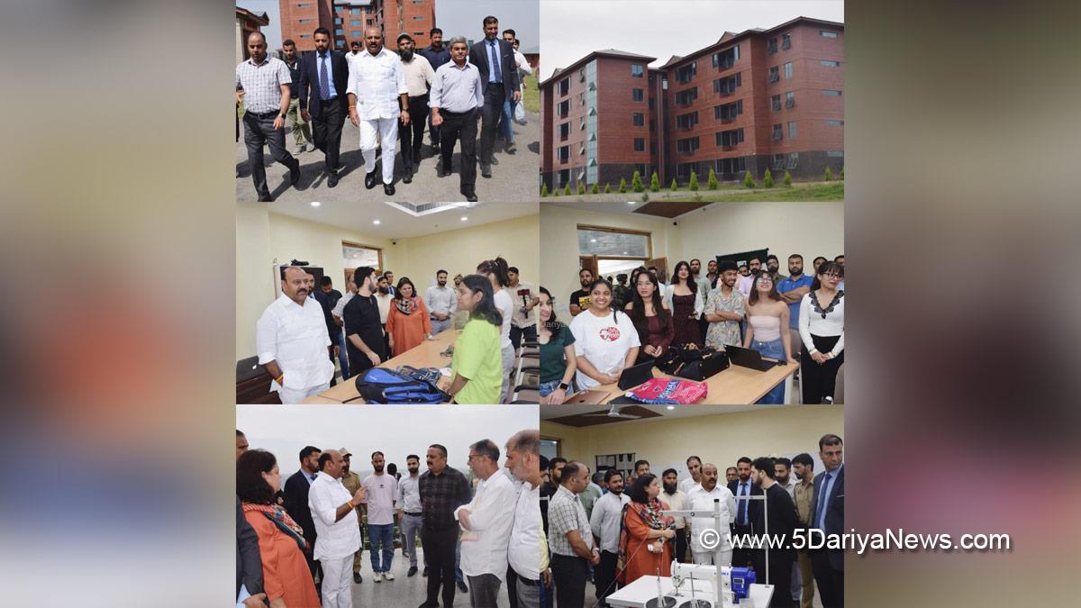 Surinder Kumar Choudhary, Jammu and Kashmir National Conference, National Conference, Kashmir, Jammu And Kashmir, Jammu, National Institute of Fashion Technology, NIFT, National Institute of Fashion Technology Budgam, NIFT Budgam
