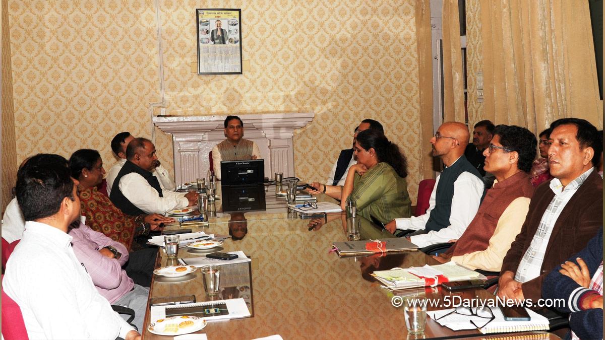 Chief Secretary Himachal Pradesh, Prabodh Saxena, Himachal Pradesh, Shimla, Chief Secretary Himachal