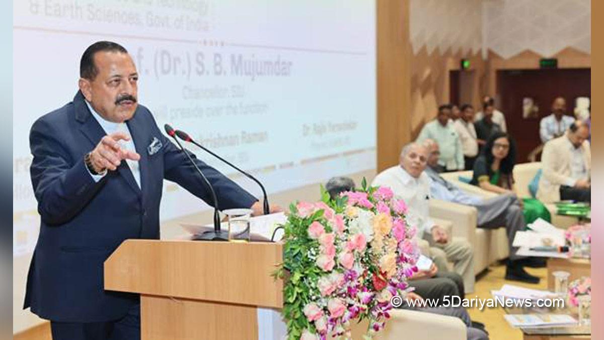 Dr Jitendra Singh, Bharatiya Janata Party, BJP, Union Minister of Earth Sciences, Symbiosis International University, Pune