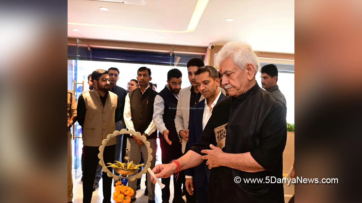 Manoj Sinha, Lieutenant Governor JK, Raj Bhavan, Jammu, Srinagar, Kashmir, Jammu And Kashmir, Anshul Garg, Dr Syed Abid Rasheed, Dr Syed Abid Rasheed Shah, Akshay Labroo, Dr Agarwals Eye Hospital