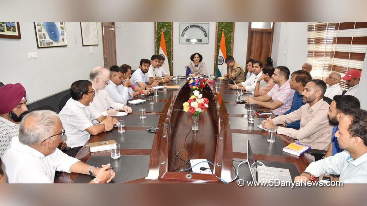 Saloni Rai, Udhampur, DC Udhampur, Deputy Commissioner Udhampur, Kashmir, Jammu And Kashmir, Jammu, District Administration Udhampur