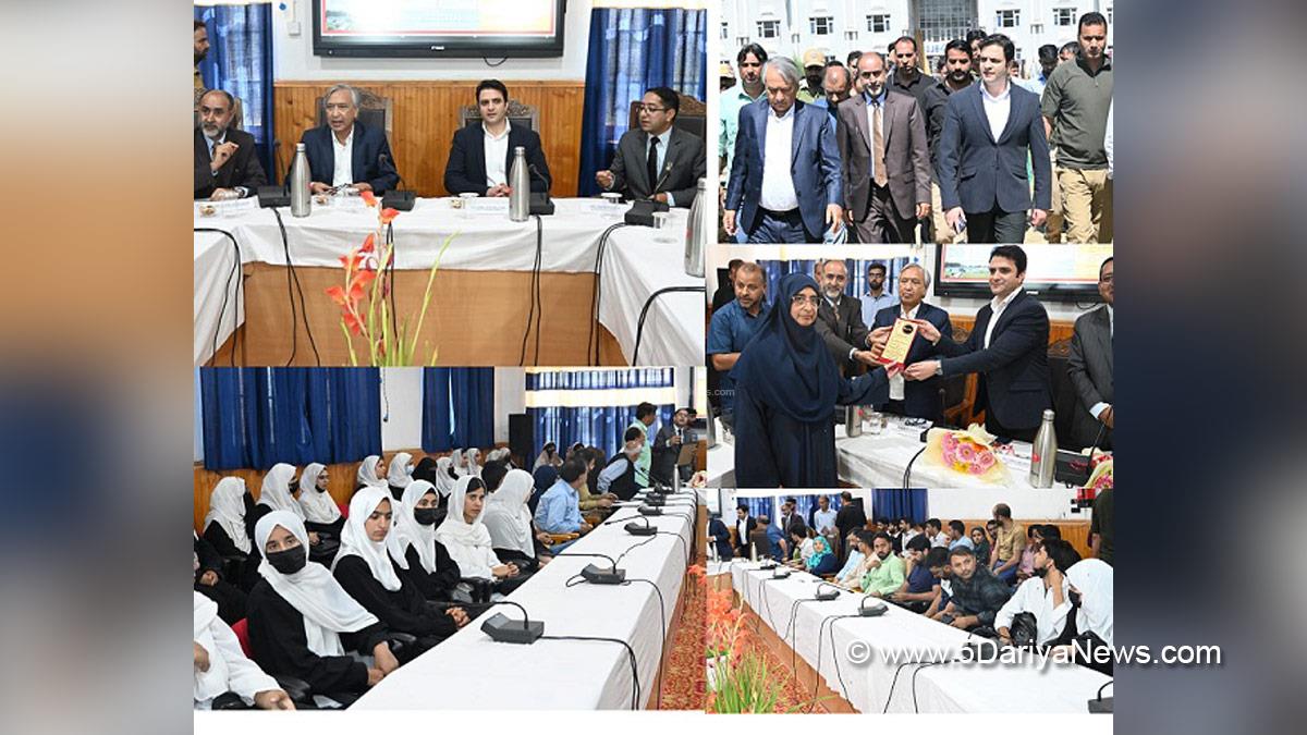 Athar Aamir Khan, Kulgam, Deputy Commissioner Kulgam, Kashmir, Jammu And Kashmir, Jammu, District Administration Kulgam, International Cleanup Day 2025, Green Campus Awards, Government Degree College Kulgam, GDC Kulgam