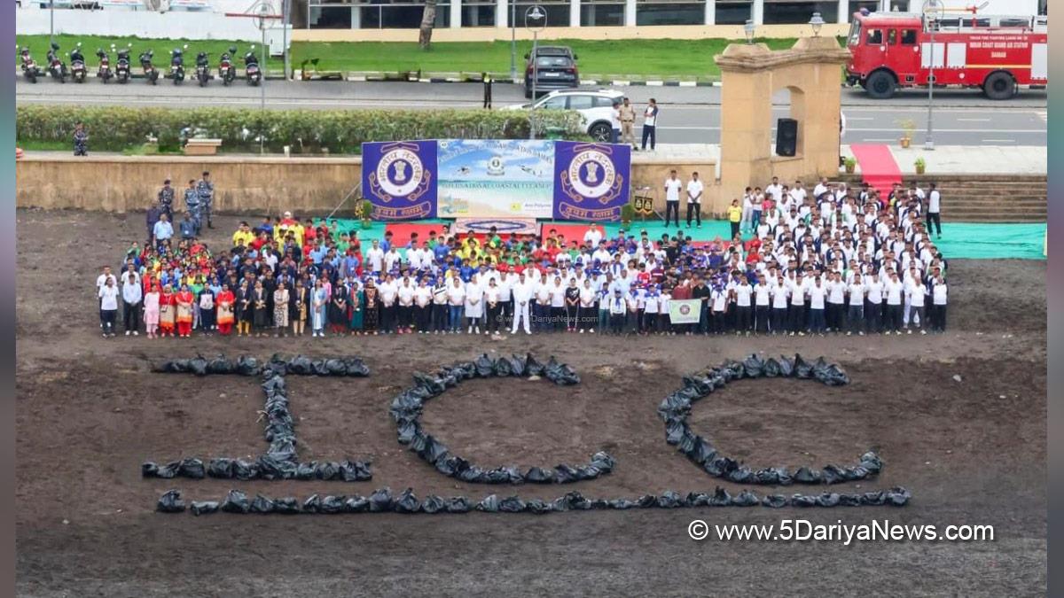 Military, Swachh Bharat Abhiyan, Swachhta Hi Seva, SHS, Indian Coast Guard, ICG, International Coastal Cleanup Day 2025