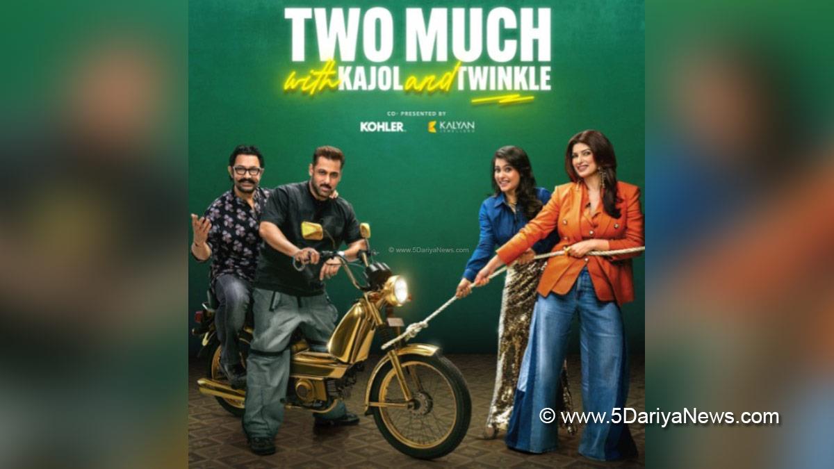 Salman Khan, Bollywood, Entertainment, Mumbai, Actor, Cinema, Hindi Films, Movie, Mumbai News, Aamir Khan, Kajol, Two Much With Kajol and Twinkle