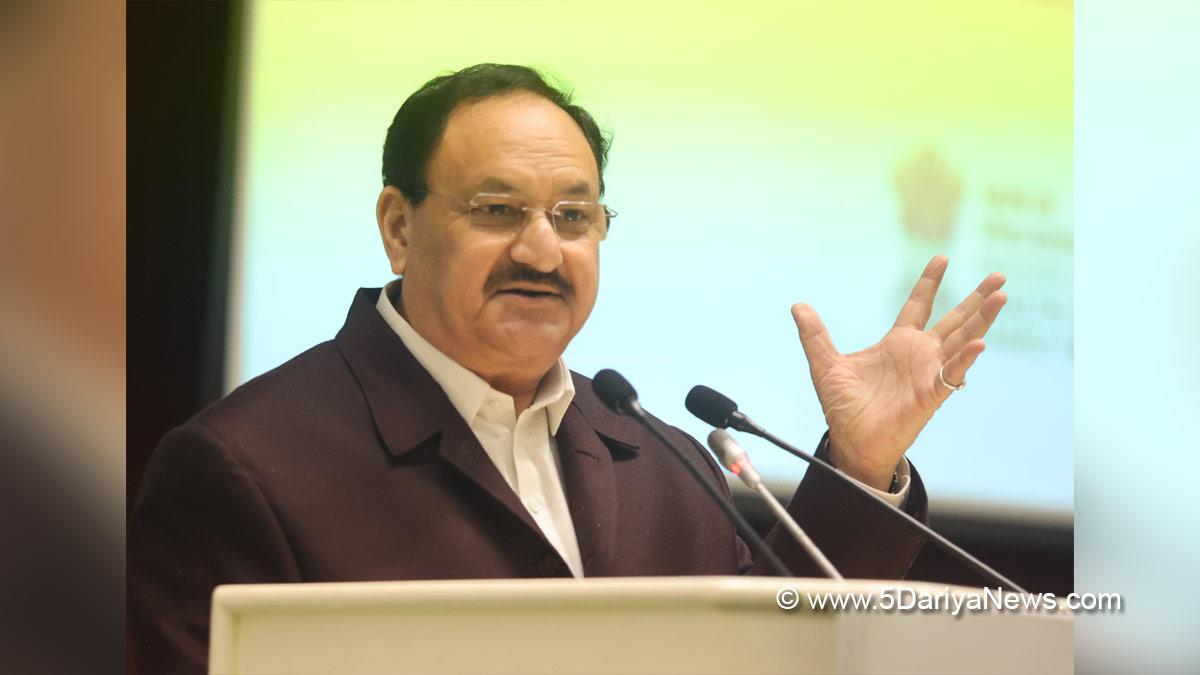 Jagat Prakash Nadda, JP Nadda, BJP, Bharatiya Janata Party, Food Safety and Standards Authority of India, FSSAI, Global Food Regulators Summit 2025, GFRS 2025