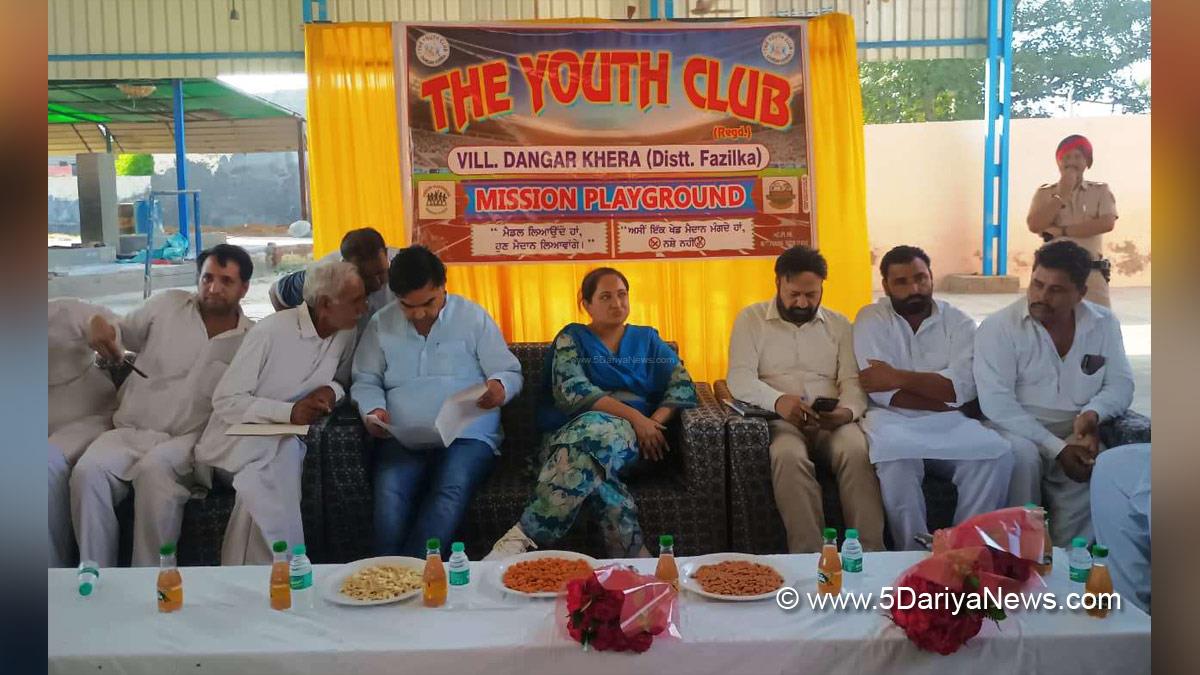 Amandeep Singh Goldy Musafir, Amandeep Singh Goldy, Balluana, Fazilka, Abohar, AAP, Aam Aadmi Party, Aam Aadmi Party Punjab, AAP Punjab, Amarpreet Kaur Sandhu, DC Fazilka, Fazilka, Deputy Commissioner Fazilka