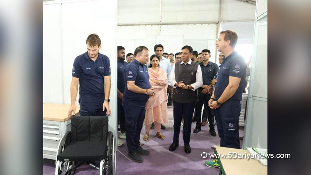 Mansukh Mandaviya, Dr Mansukh Mandaviya, BJP, Bharatiya Janata Party, Raksha Nikhil Khadse, Raksha Khadse, Delhi Police, National Disaster Response Force, NDRF, Delhi Disaster Management Authority, DDMA
