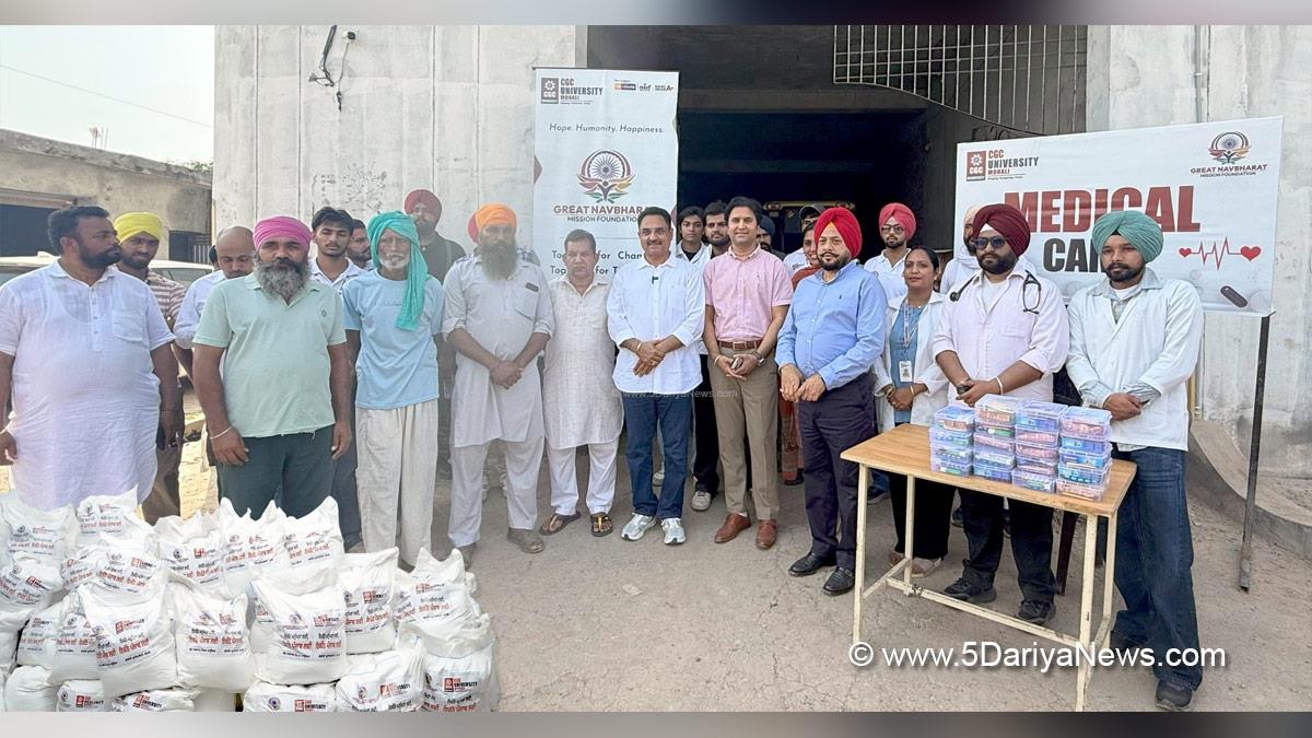 CGC University, CGC University Mohali, Rashpal Singh Dhaliwal, Mohali, Nav Bharat Mission Foundation