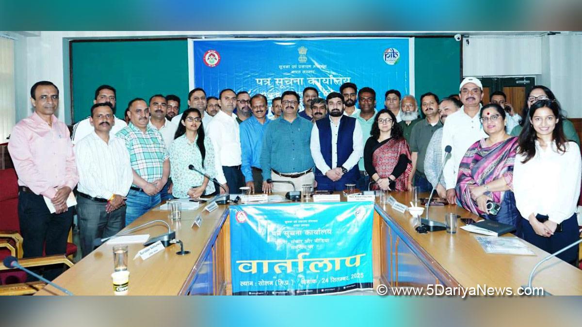 Press Information Bureau, PIB, Chandigarh, Manmohan Sharma, Deputy Commissioner Solan, DC Solan, POSHAN Abhiyaan