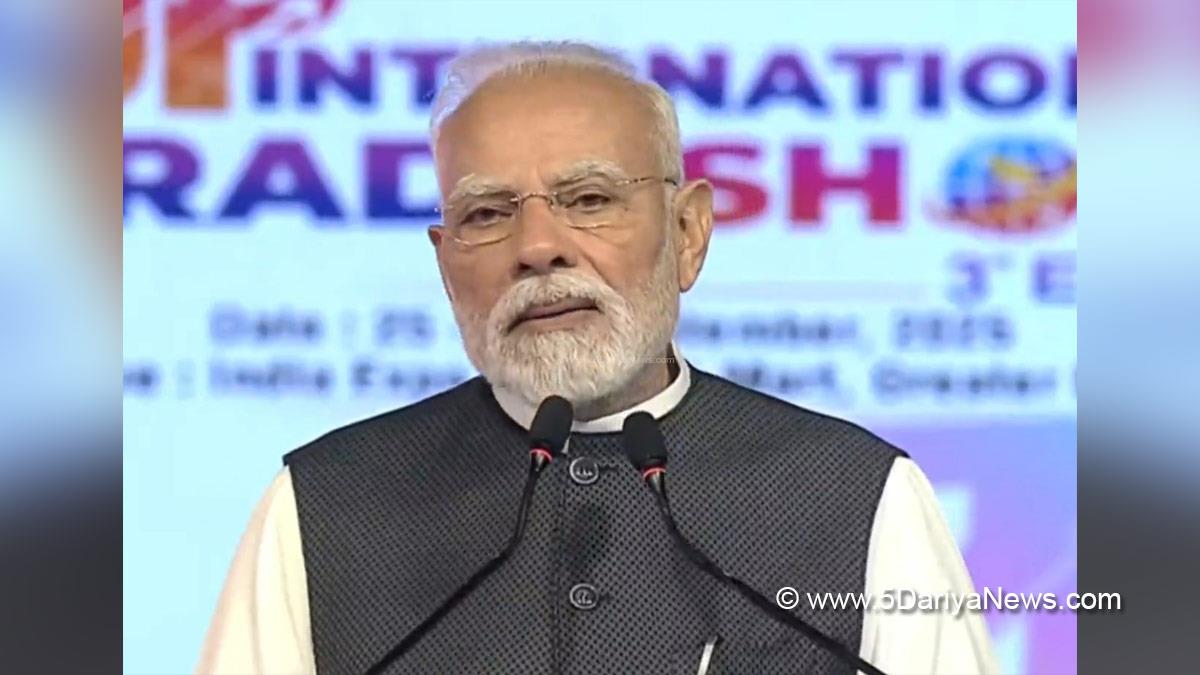 Narendra Modi, Modi, BJP, Bharatiya Janata Party, Prime Minister of India, Prime Minister, Narendra Damodardas Modi, Uttar Pradesh International Trade Show 2025