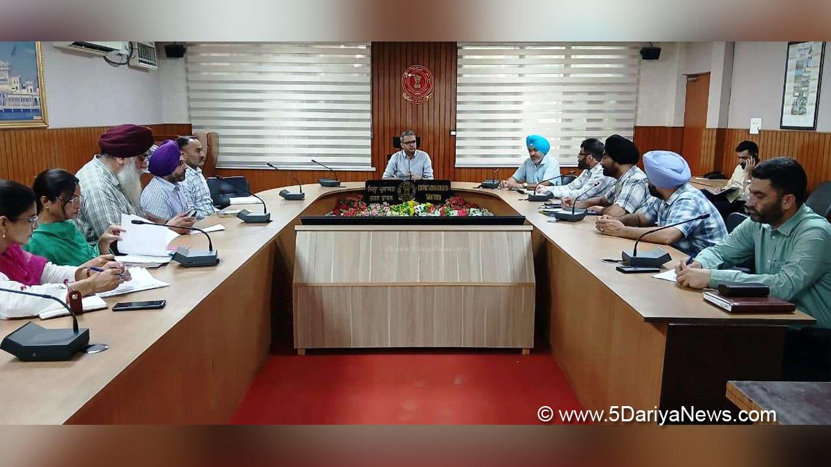 Rahul, DC Tarn Taran, Tarn Taran, Deputy Commissioner Tarn Taran 
