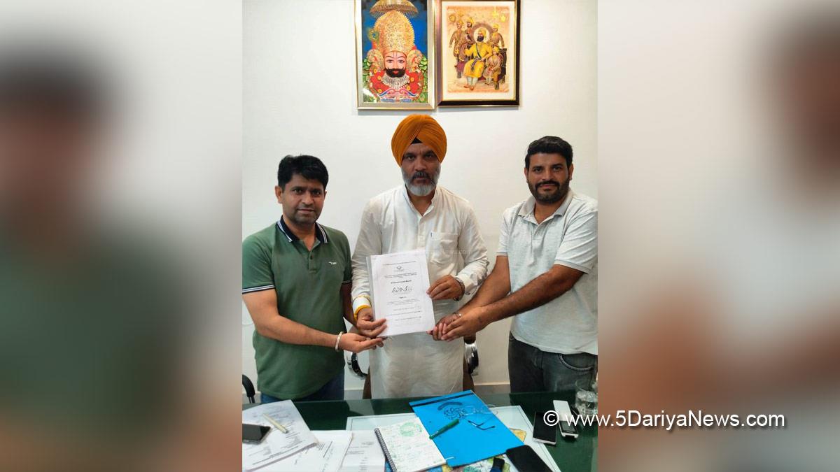 Rajneesh Kumar Dahiya, Rajneesh Dahiya, Firozpur, AAP, Aam Aadmi Party, Aam Aadmi Party Punjab, AAP Punjab