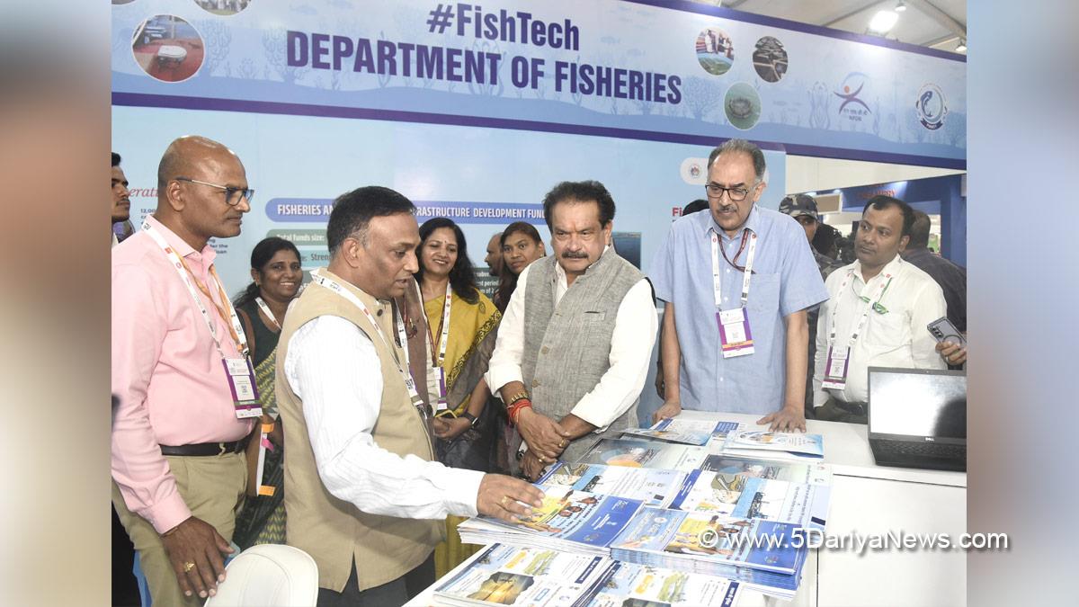 Professor SP Singh Baghel, BJP, Bharatiya Janata Party, Fish Tech Pavilion, World Food India 2025
