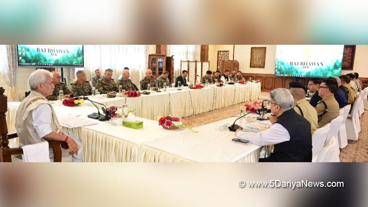 Manoj Sinha, Lieutenant Governor JK, Raj Bhavan, Jammu, Srinagar, Kashmir, Jammu And Kashmir, Atal Dulloo
