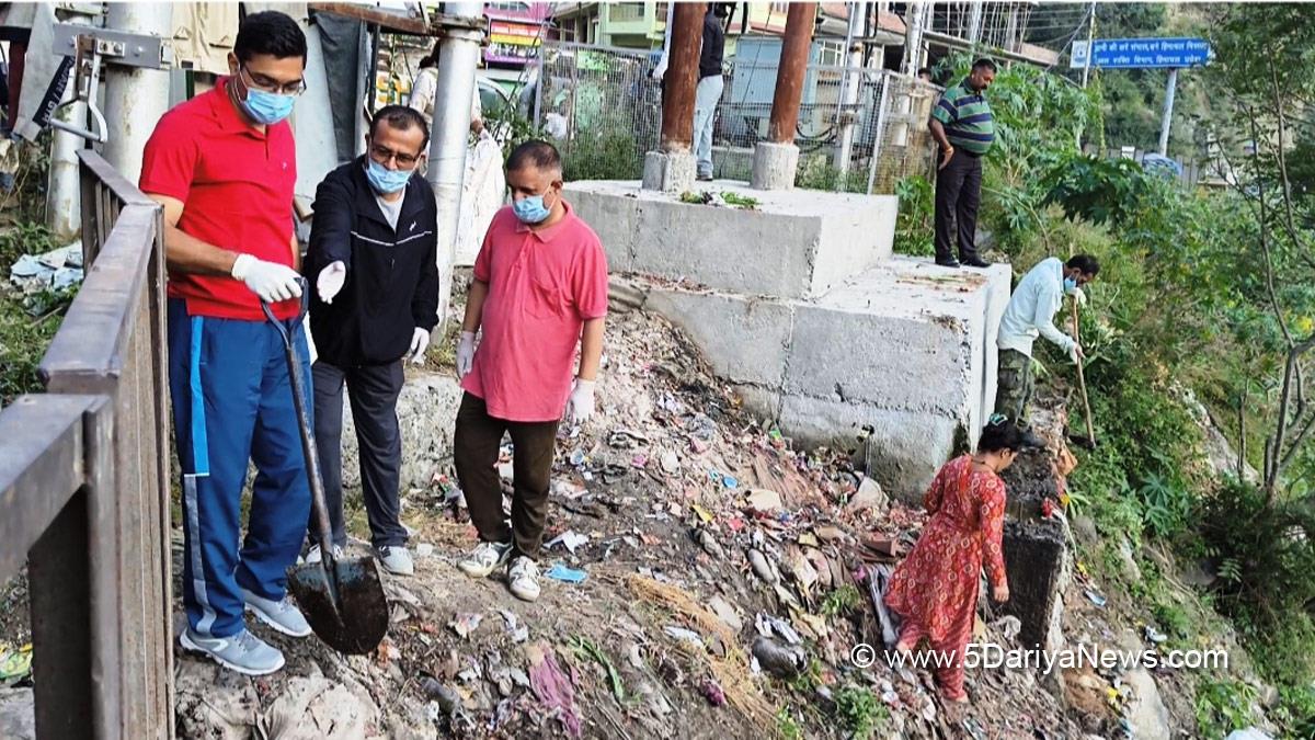 Mukesh Repswal, Himachal Admin, Himachal Pradesh, Himachal, Chamba, Swachhata Hi Seva Campaign