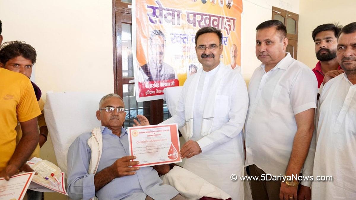 Harvinder Kalyan, Haryana, Bharatiya Janata Party, BJP, BJP Haryana, Karnal