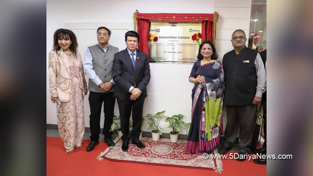 Chitkara University, Banur, Rajpura, Dr Ashok K Chitkara,Chitkara Business School, Dr Madhu Chitkara