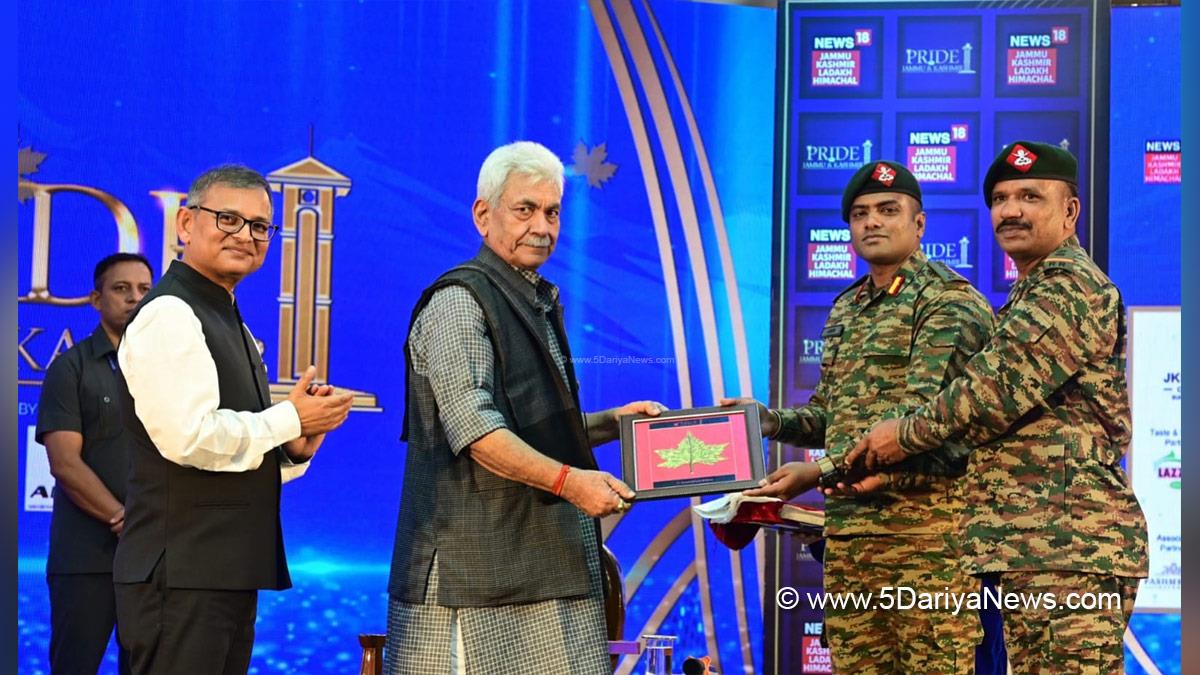 Manoj Sinha, Lieutenant Governor JK, Raj Bhavan, Jammu, Srinagar, Kashmir, Jammu And Kashmir