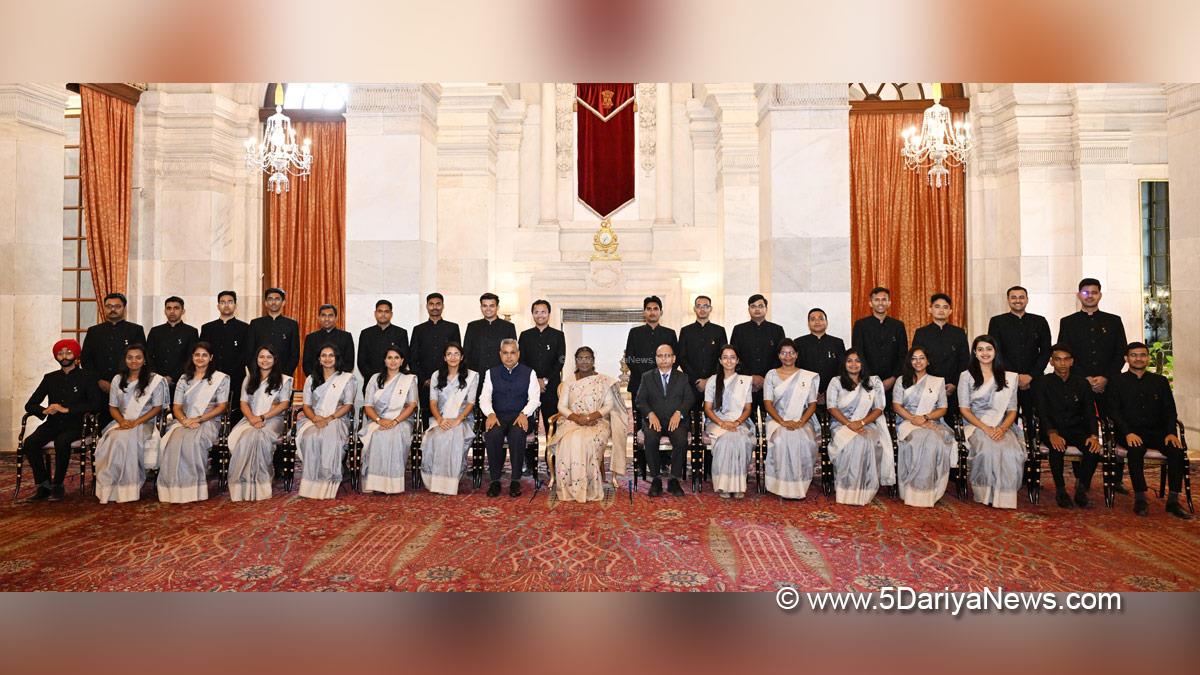 Droupadi Murmu, President of India, President, Indian President, Rashtrapati, Indian Statistical Service, Indian Skill Development Service, Central Engineering Service