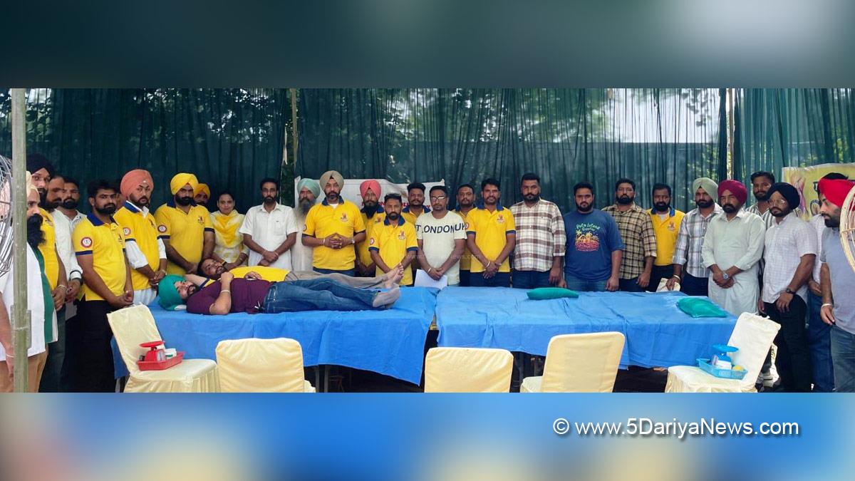 Rupinder Singh Happy, Bassi Pathana, AAP, Aam Aadmi Party, Aam Aadmi Party Punjab, AAP Punjab, Blood Donation Camp