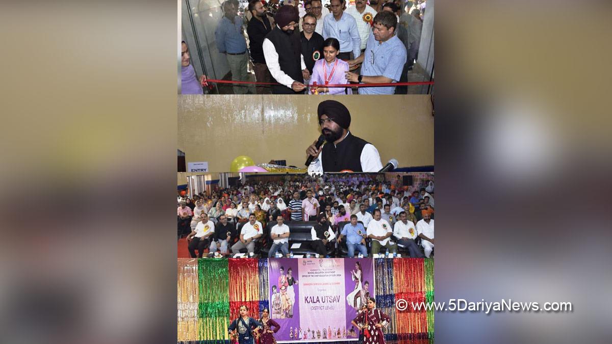 Harvinder Singh, Doda, Deputy Commissioner Doda, Kashmir, Jammu And Kashmir, Jammu, District Administration Doda, District Level Kala Utsav 2025, Samagra Shiksha