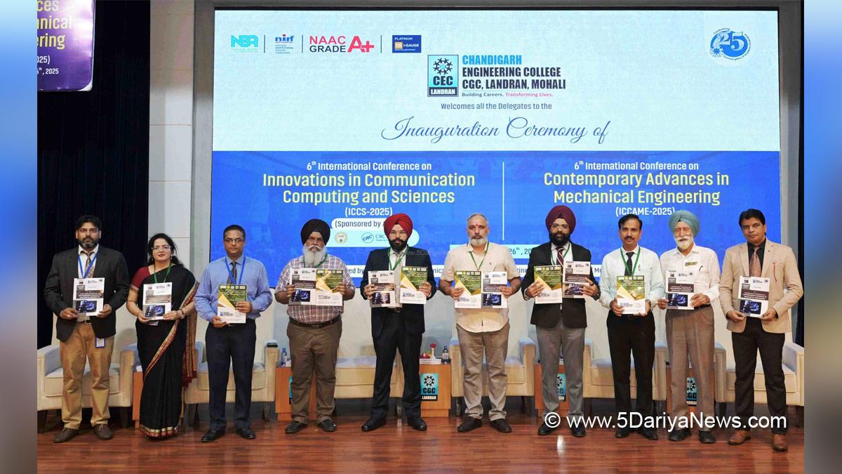 CGC Landran, Landran, Chandigarh Group Of Colleges, Satnam Singh Sandhu, Rashpal Singh Dhaliwal