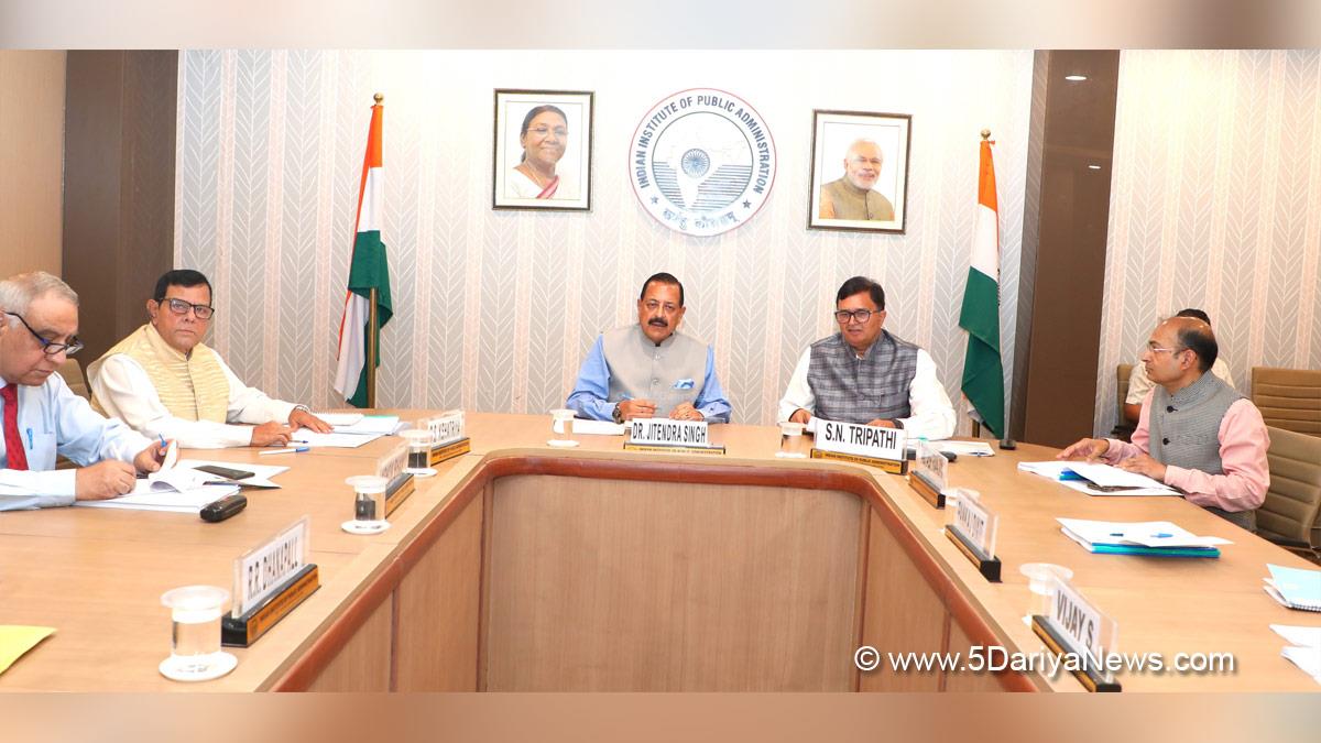 Dr Jitendra Singh, Bharatiya Janata Party, BJP, Union Minister of Earth Sciences, Indian Institute of Public Administration, IIPA, IIPA Council Meet