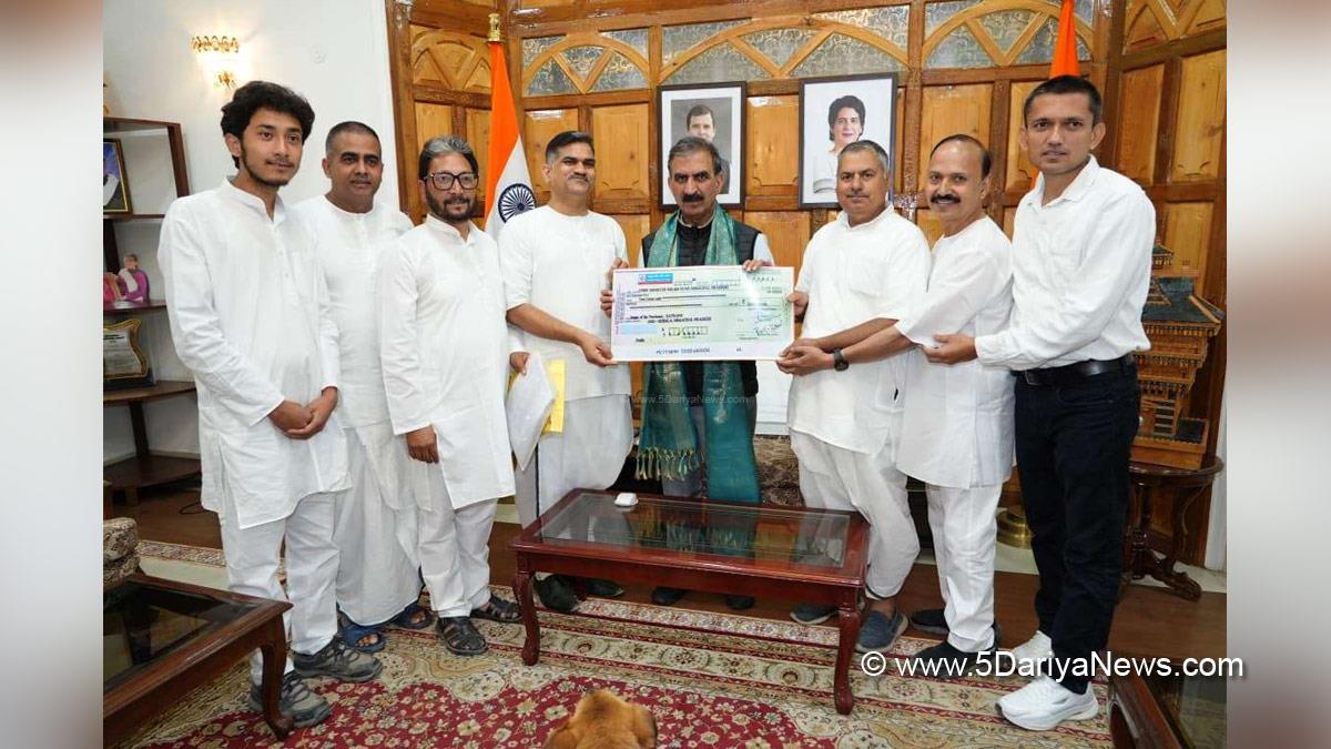 Sukhvinder Singh Sukhu, Thakur Sukhvinder Singh Sukhu, Himachal Pradesh, Himachal, Congress, Indian National Congress, Himachal Congress, Shimla, Chief Minister of Himachal Pradesh