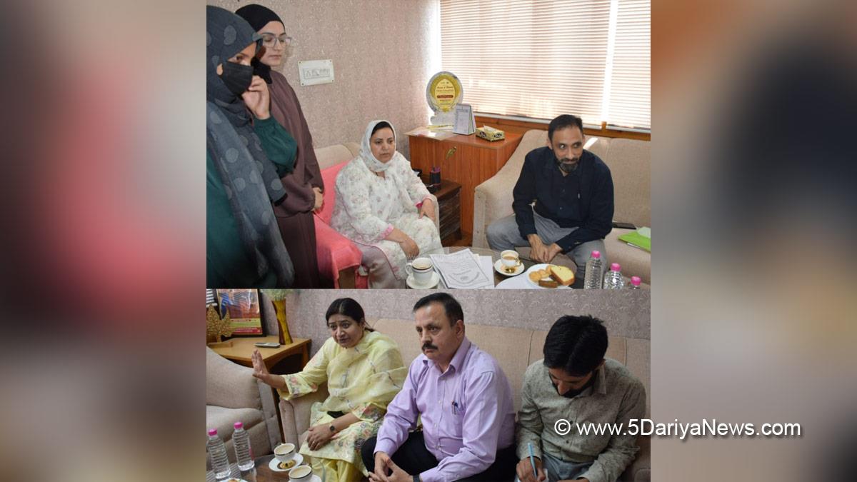 Sakeena Itoo, Sakina Itoo, Jammu and Kashmir National Conference, National Conference, Kashmir, Jammu And Kashmir, Jammu