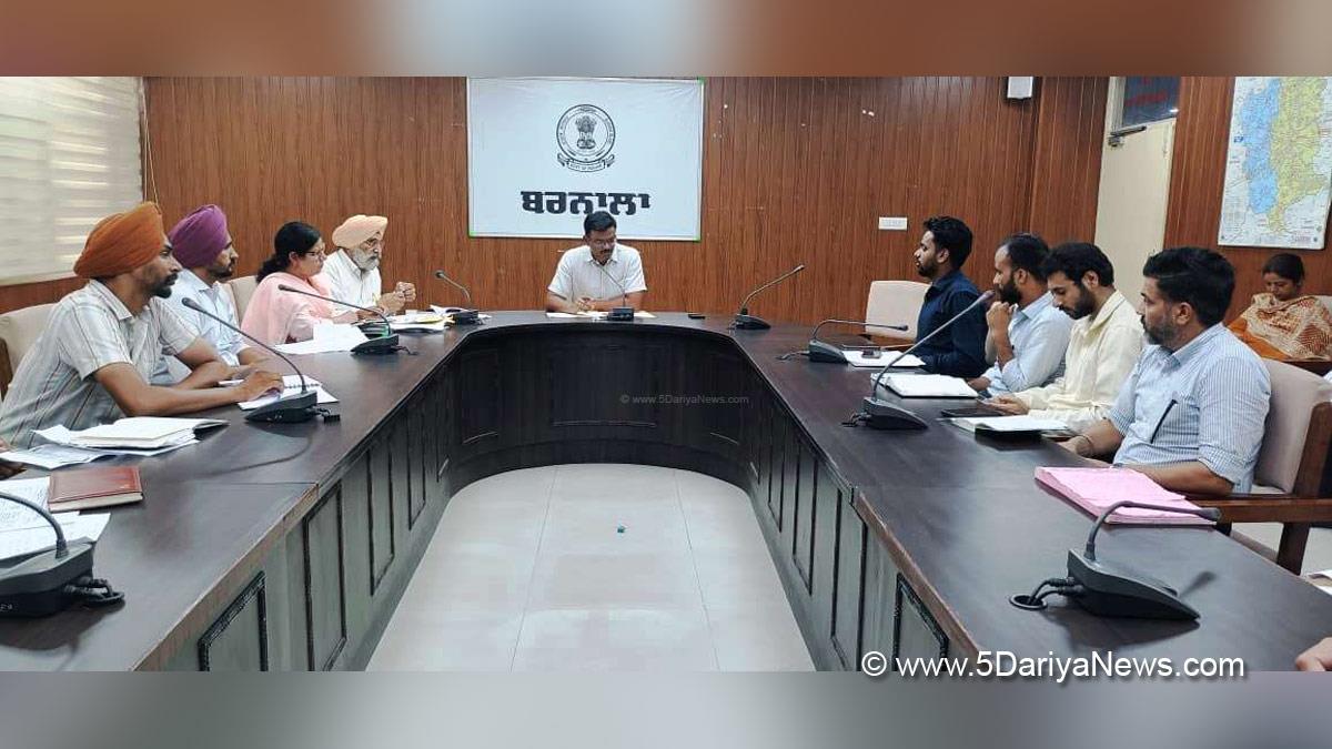 T Benith, DC Barnala, Deputy Commissioner Barnala, Barnala