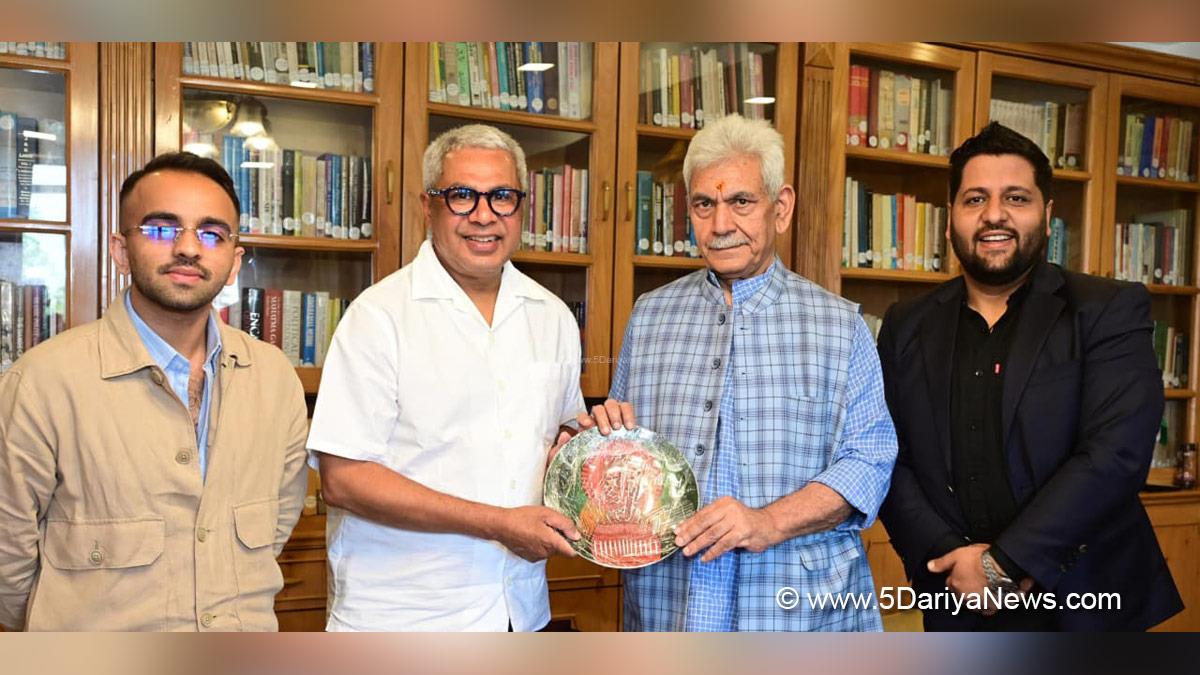 Manoj Sinha, Lieutenant Governor JK, Raj Bhavan, Jammu, Srinagar, Kashmir, Jammu And Kashmir